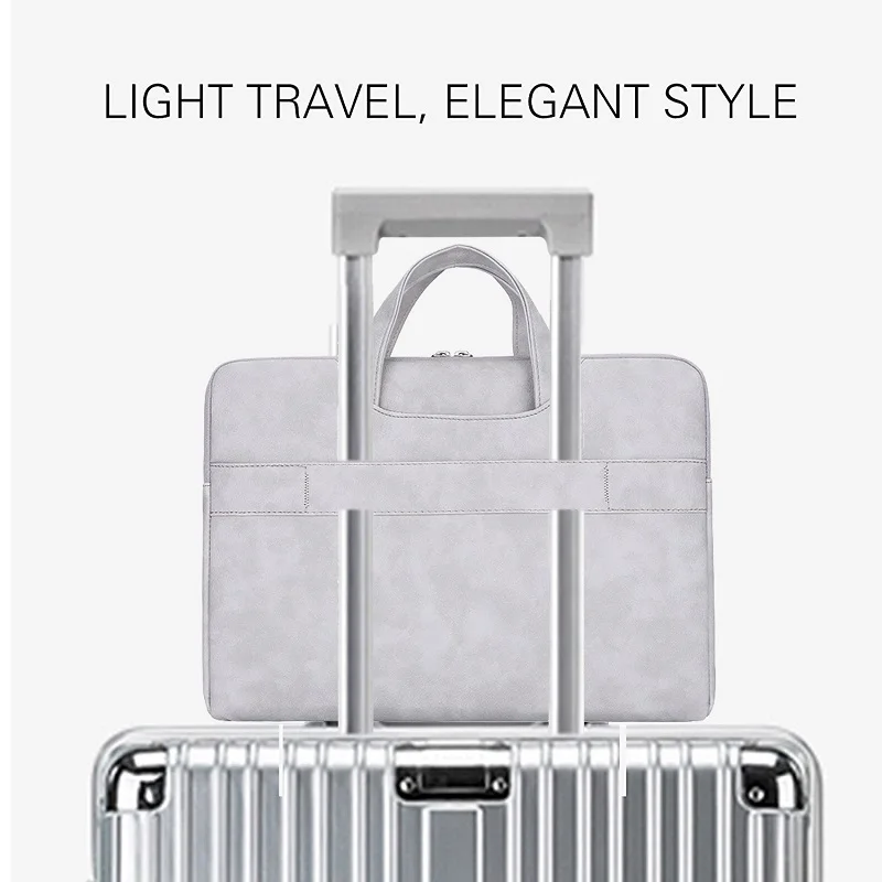 Сумка для ноутбука из искусственной кожи 15 6 дюйма рукав Macbook Air 13 14 дюймов