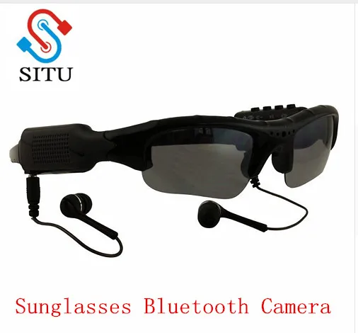 Спортивные Беспроводные Солнцезащитные очки Bluetooth камера поддержка TF карты