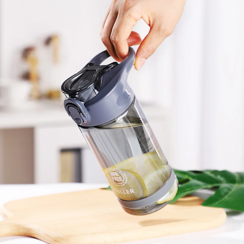 Бутылочка для кормления пластиковая соломинка обучающая Питьевая бутылочка