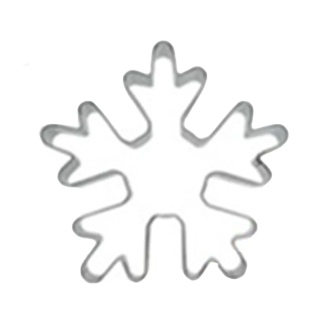 snowflake SDR рождественские формочки для печенья, инструменты из алюминиевого сплава, пряники для мужчин, праздничное печенье в форме, формочки, кухонные инструменты для украшения торта - Цвет: snowflake