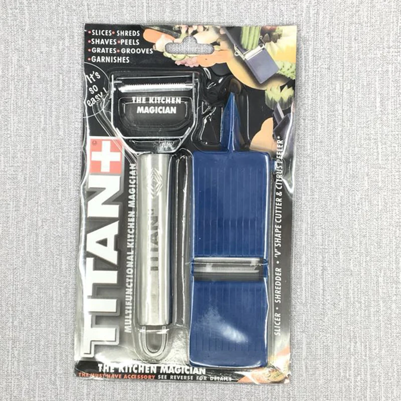 2018 Titan кухонный волшебный Резак Овощечистка фрукты инструмент использовать Shred