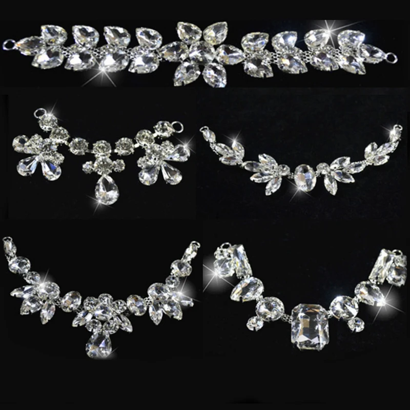 12 видов стилей свадебное платье с прозрачными кристаллами украшенное вышивкой