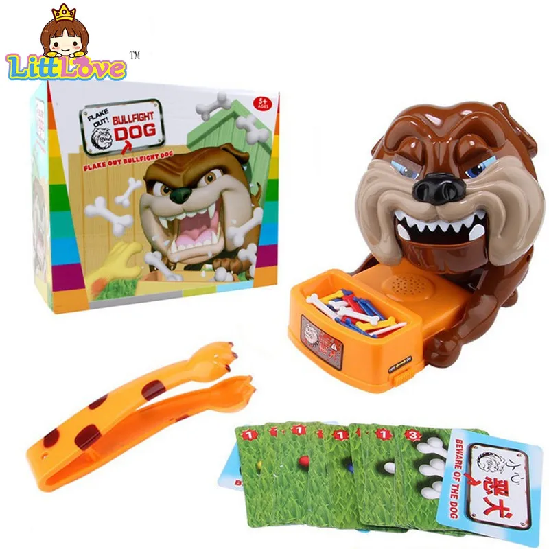 LittLove Смешные хлопья из Bad Dog Bones карты хитрые игрушки игры для родителей и детей детские игры игрушки для детей - Цвет: With Retail Box