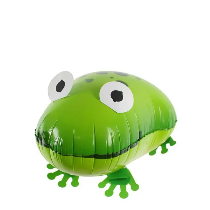 329 New Style Hot Sale Cute Pet Walking Frog Animal Aluminum Foil Balloons for Birthday Children Party Cartoon Toy Q341 | Игрушки и