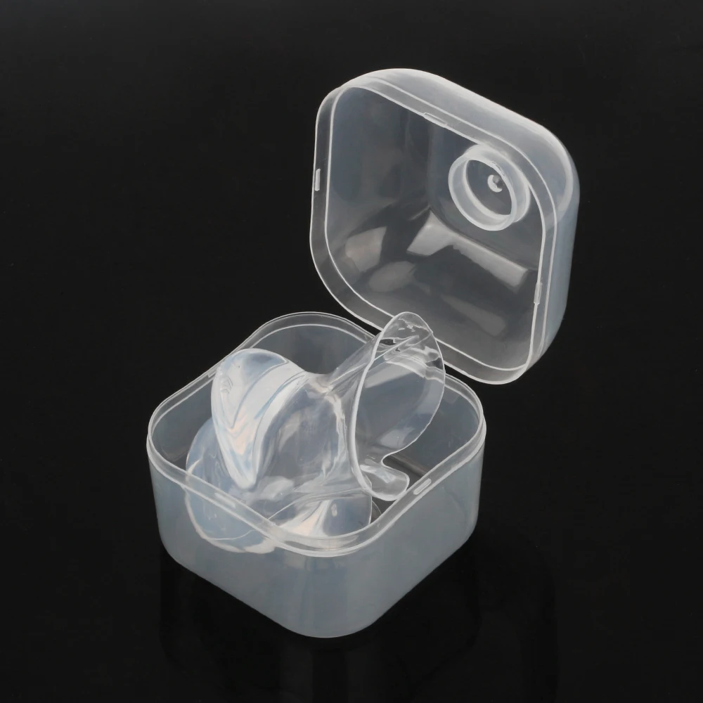 1pcs Silicone Anti Snoring Tongue Retaining Device Night Guard Aid Non-toxic Mouthpiece Eliminate Health Care Tool | Красота и