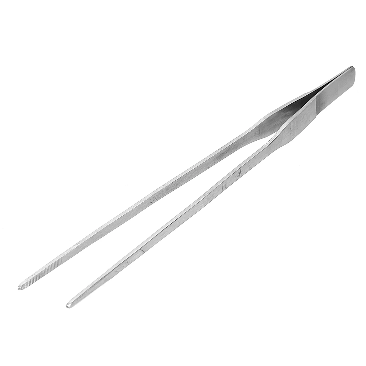 27cm Straight Прямой/кривое Аквариум пинцет 27/38/48 см Нержавеющая сталь садок для рыбы обрезки, коробка с инструментами, инструменты для обслуживания комплект для живых растений трава - Цвет: 27cm Straight