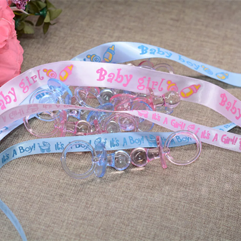 100 ярдов атласная лента для маленьких мальчиков и девочек синяя розовая это торт