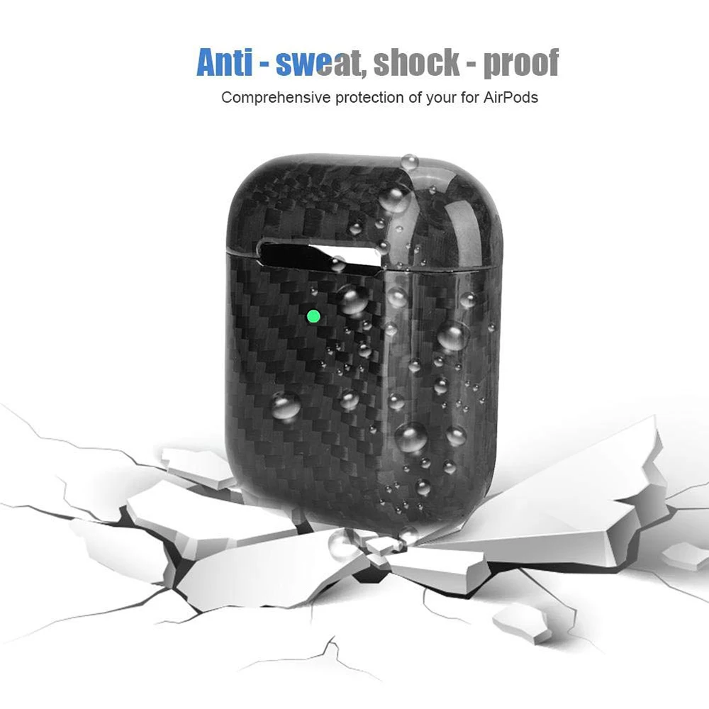 Bluetooth защитный чехол для наушников беспроводные наушники из углеродного волокна