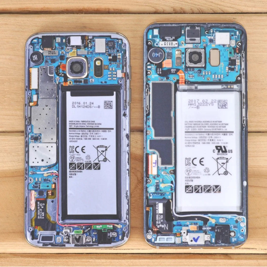 2 шт. для samsung Galaxy Note 9, 8 чехол, наклейка на заднюю панель, текстурированная крышка, компонентный эффект, декор для samsung Galaxy S9, S8 Plus, S7 Edge
