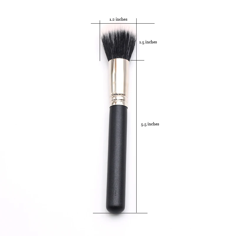 Классическая черная ручка из мягкого синтетического и козьего двойного волокна