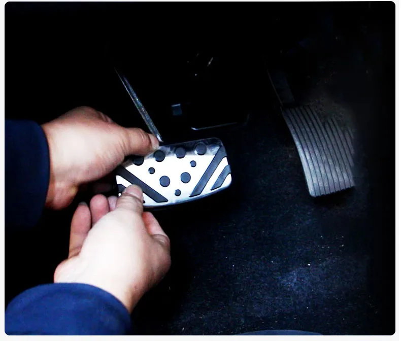 Подставка под ножной тормоз газ/бензин/масло педаль для отделки салона