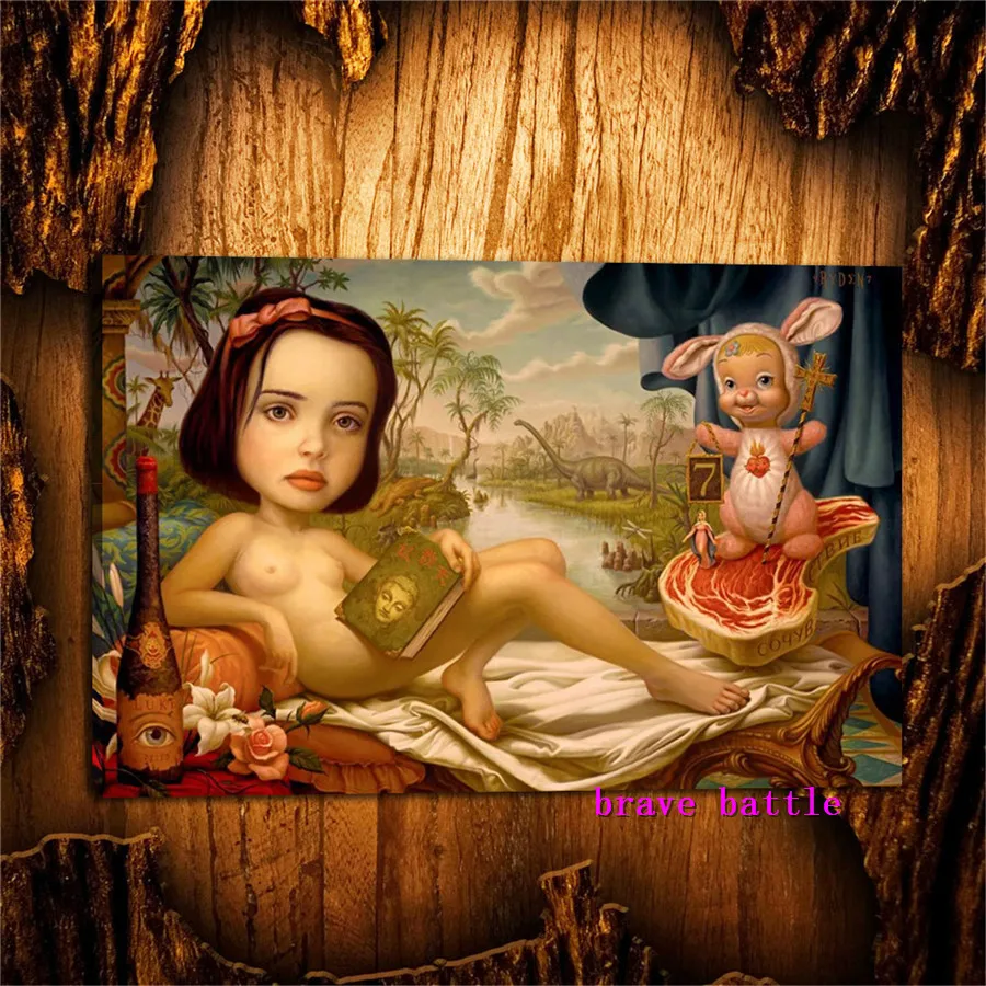 Mark Ryden детский необычный холст для живописи Тёмный мир гостиная спальня домашний