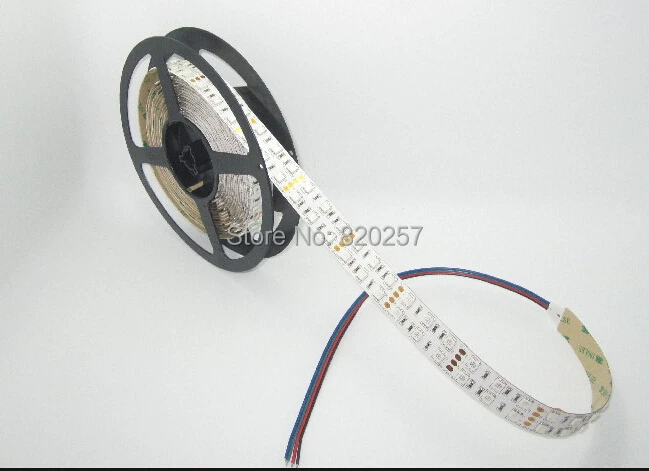 5M DC24V 5050 SMD 600 светодиодный s RGB Цвет меняющийся ленты света высокая плотность