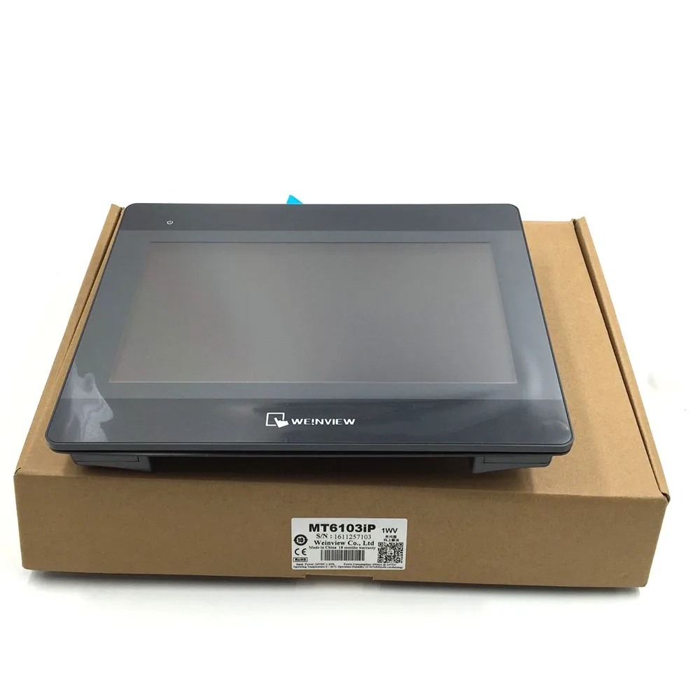 10 1 дюймов Сенсорная панель дисплей HMI MT6103IP Weinview TFT 1024*600 Замена TK6100i TK6102i