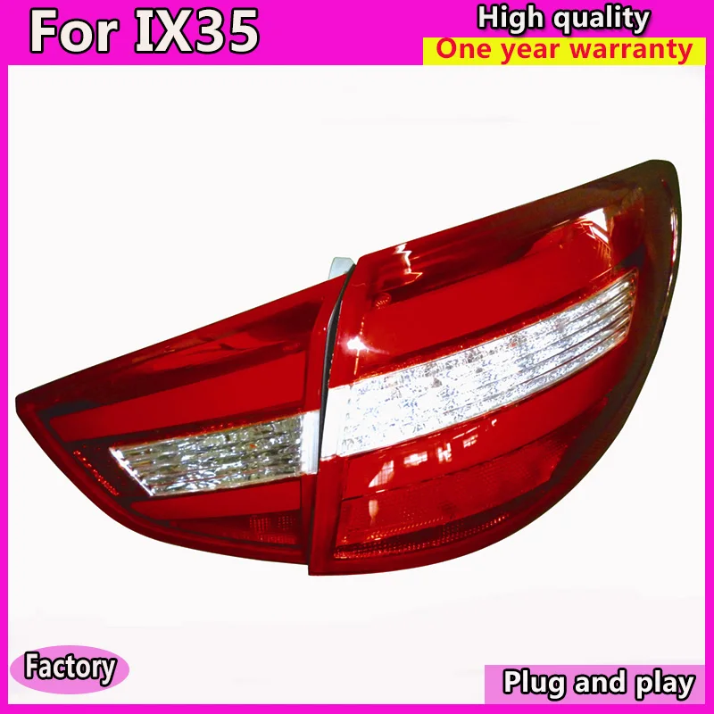 

Car Styling For Hyundai IX35 led taillight assembly 2010-2013 For Hyundai IX35 LED rear lamp DRL+Brake+park+ turn Signal+Rever