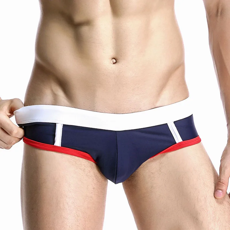 Пикантный Мужской купальный костюм с низкой талией плавки одежда для плавания