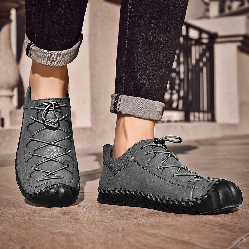 

Fashion Summer Cow Leather Casual Shoes for Men Quality Handmade Flat Driving Shoes Soft Moccasins Men Loafers Dropshipping