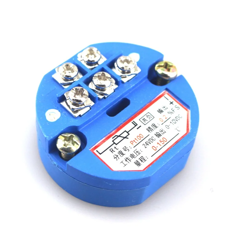 Высокоточный пластиковый модуль температурного датчика PT100 термопары 4 20mA 0 10V|pt100