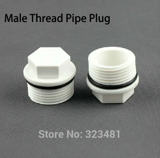 50 шт./лот PPR пробки для труб 1/2 &quotBSP штепсельная вилка с резьбой|pipe plug|bsp male threadthreaded