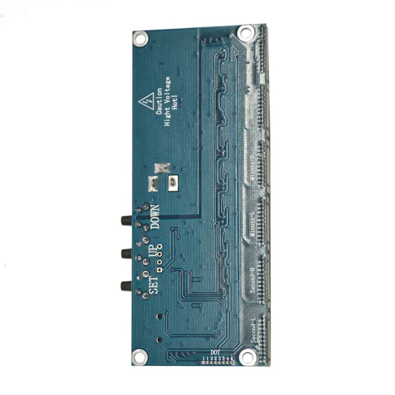 Электронная трубка Diy светящаяся модуль часов основная плата IN14 QS30 IN12 Nixie набор PCBA