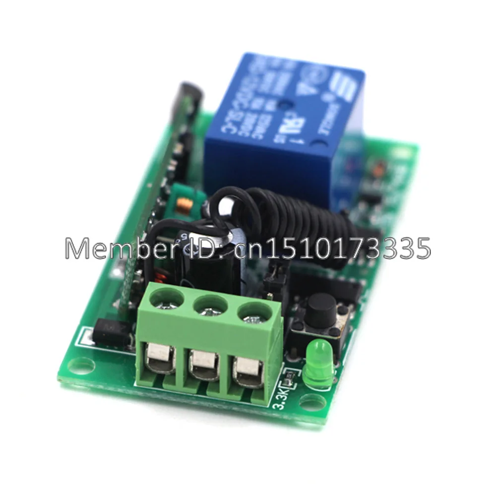 DC 9V 12V 24V 4 CH 4CH RF беспроводной пульт дистанционного управления Дистанционное