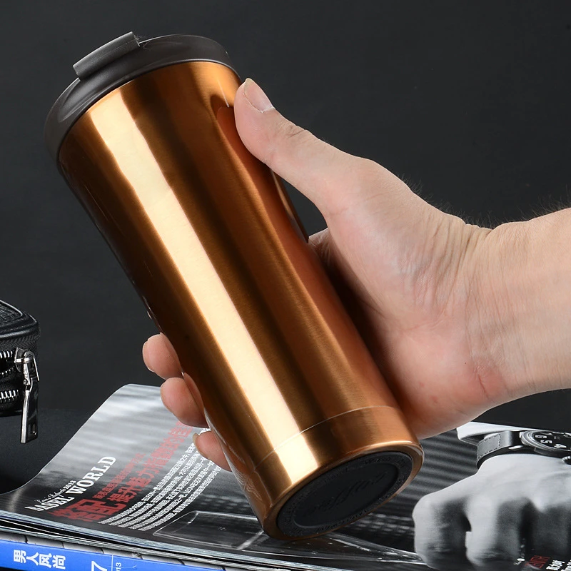 Термос из нержавеющей стали с двойными стенками 500 мл|vacuum flask|thermos cup mugthermal bottle |