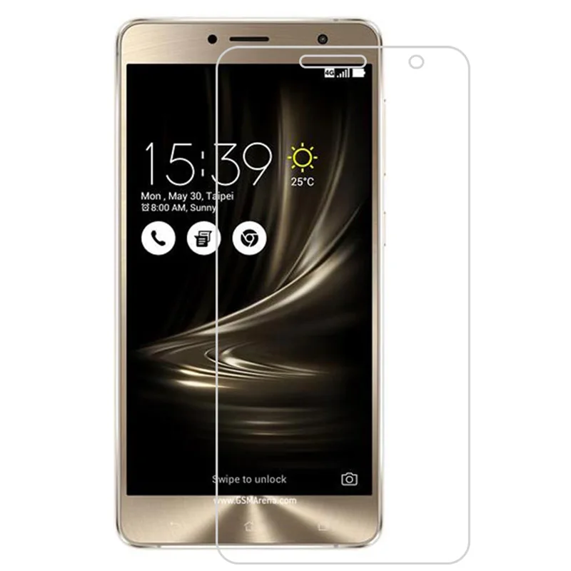 9H 0 26 мм 2.5D закругленный край Премиум Закаленное стекло для Asus Zenfone 3 Deluxe 5 ZS550KL