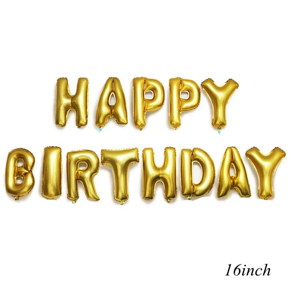 HB gold balloons 1 Набор, Черное золото, серия воздушных шаров и одноразовые столовые приборы, на день рождения, позолоченные бумажные соломинки/чашки, украшение стола, Свадебные/вечерние принадлежности - Цвет: HB gold balloons