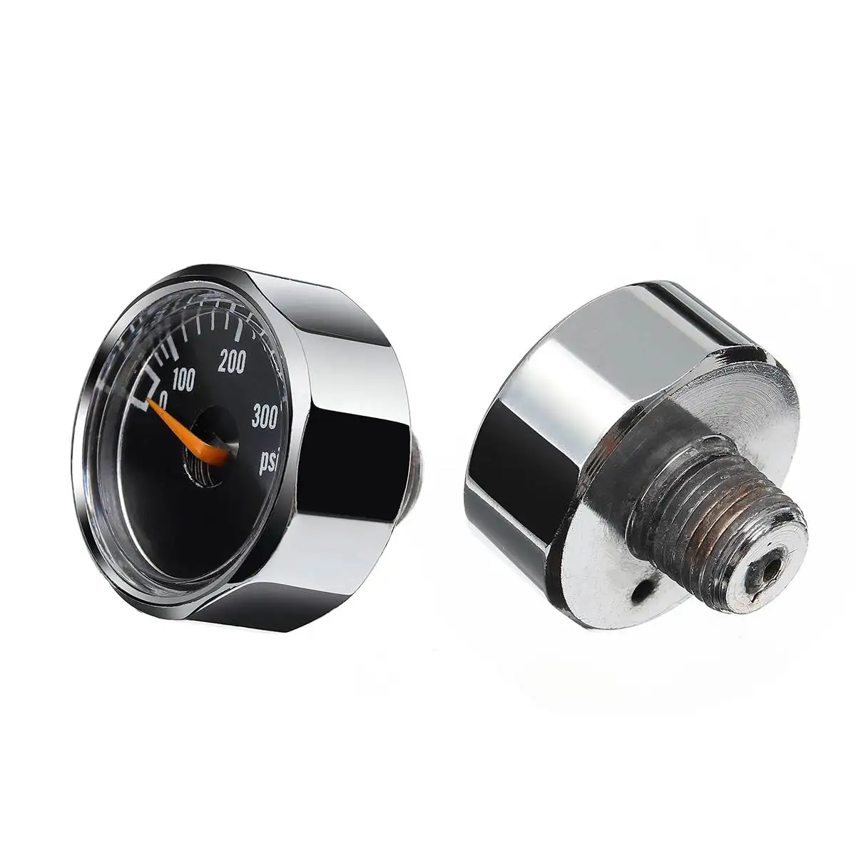 2 Pcs/Lot PCP Mini Air Paintball Pressure Gauge 0.98'' 300 PSI Manometre Manometer Tank Marker CO2 | Спорт и развлечения