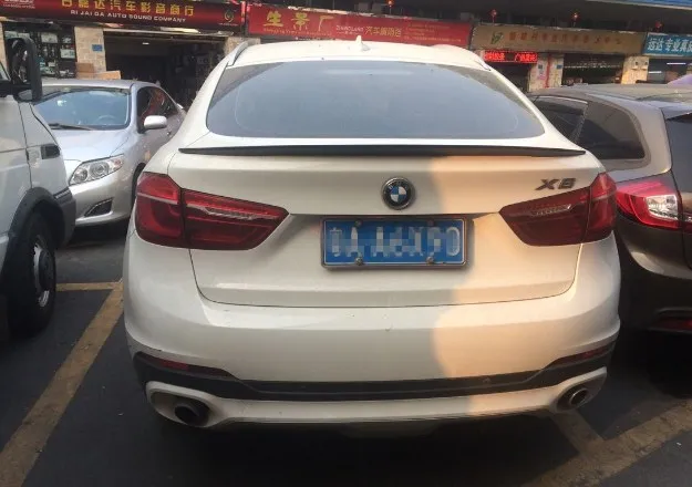 Спойлер для BMW X6 F16 высококачественный спойлер из АБС-пластика заднего крыла