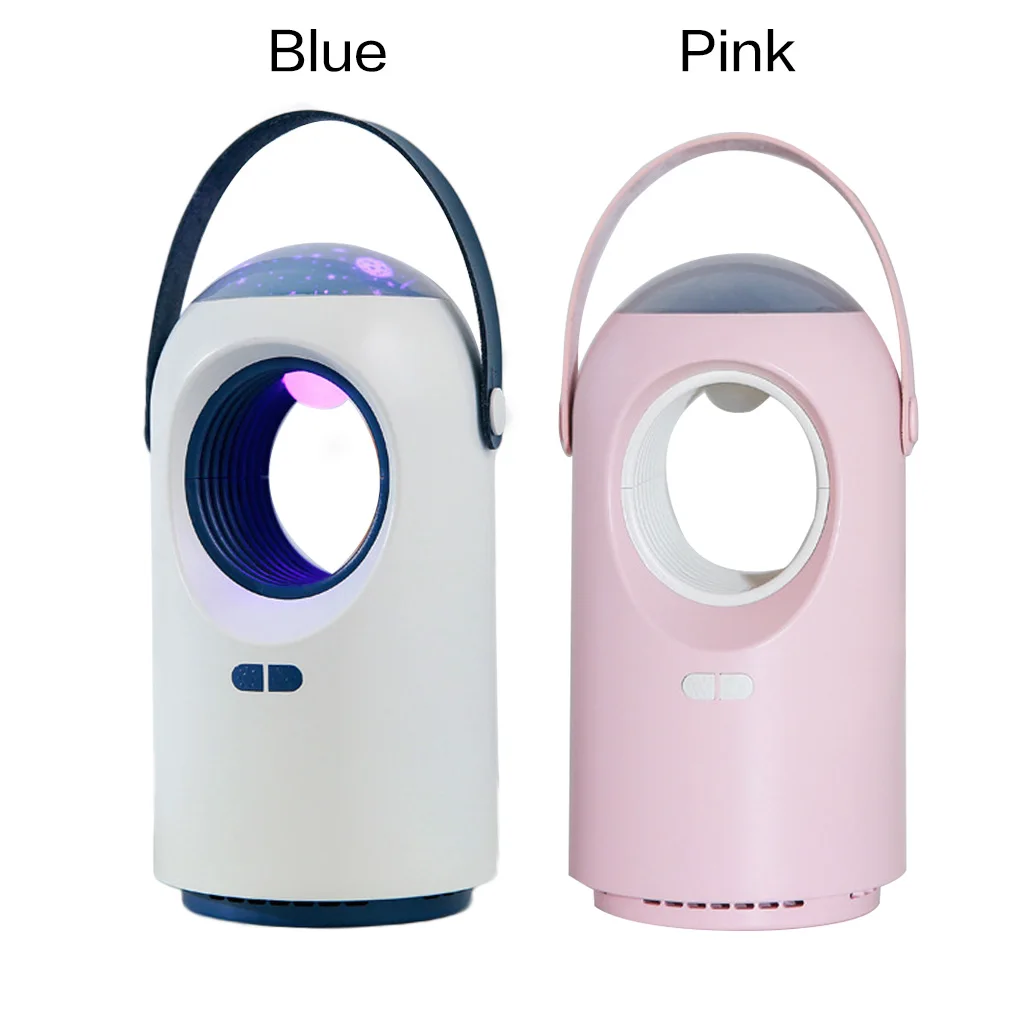 Светодиодная лампа ловушка для комаров питание от USB электронсветильник УФ