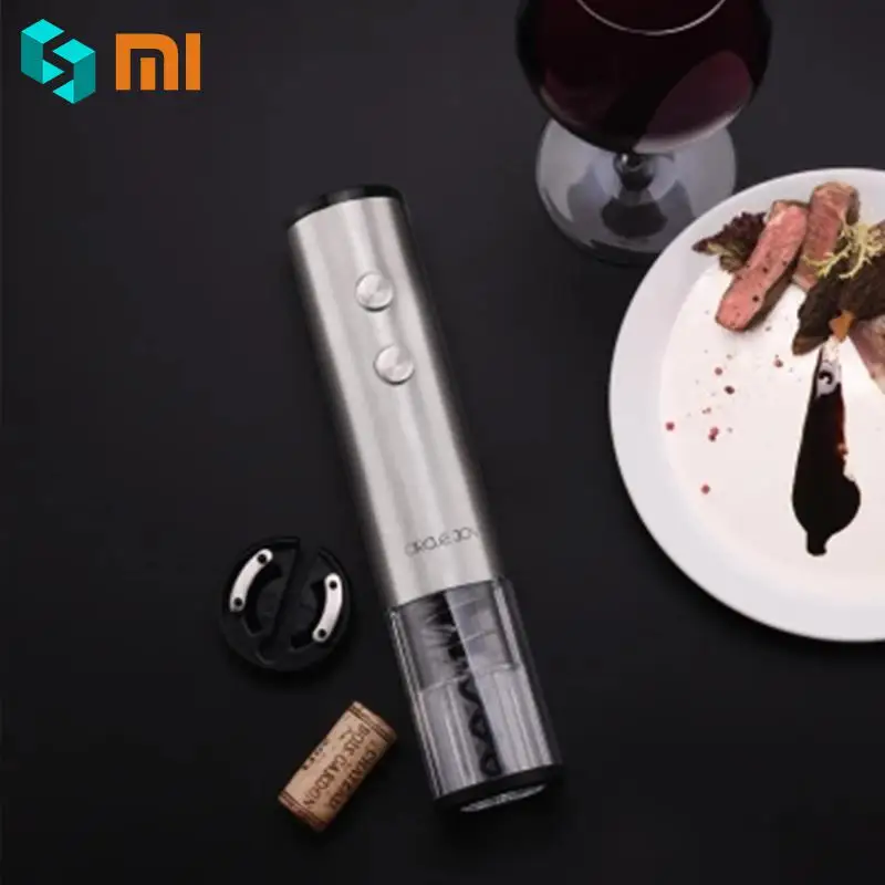 Электрический штопор из нержавеющей стали Xiaomi CIRCLE JOY для бутылок вина Умные