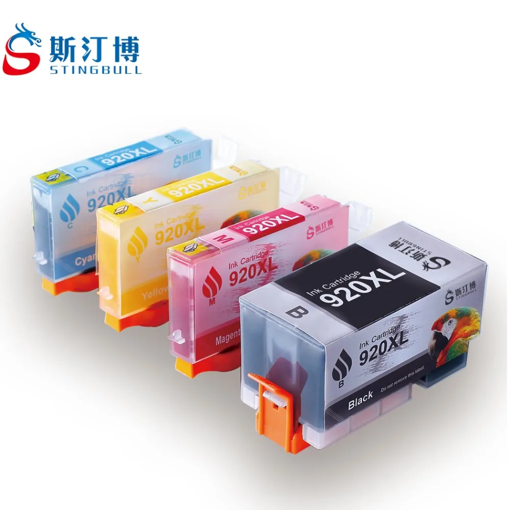 

STINGBULL 920xl Compatible Ink Cartridges For HP Officejet 6000 6500 6500A 7000 7500 7500A Printer With Chip
