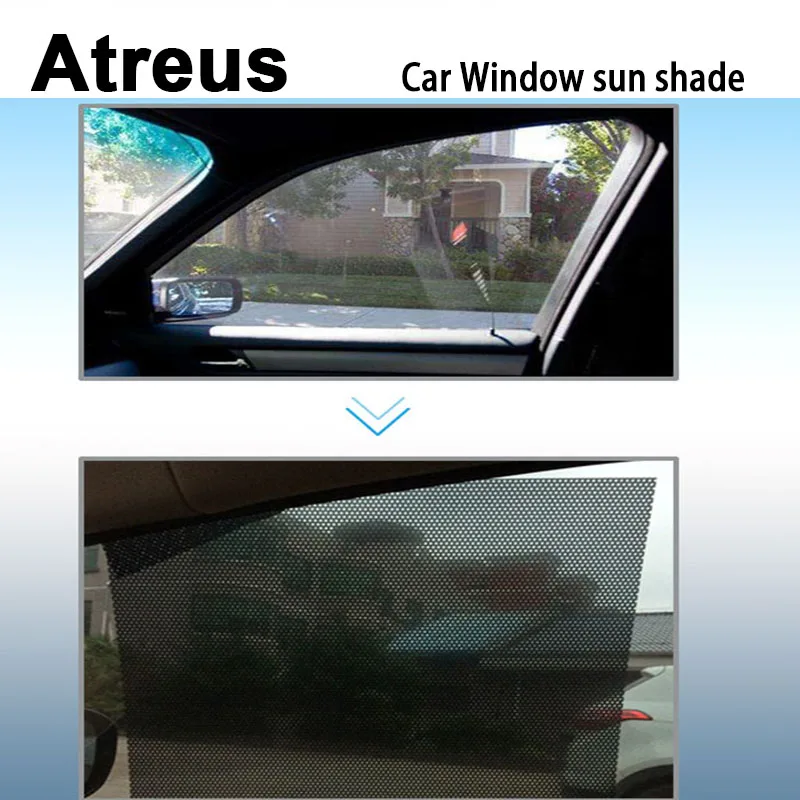 Atreus Car Window Sunshade Visor Cover Sticker Net For Lexus Honda Civic Opel astra h j G Mazda 3 6 Kia Rio Ceed Volvo Lada | Автомобили и