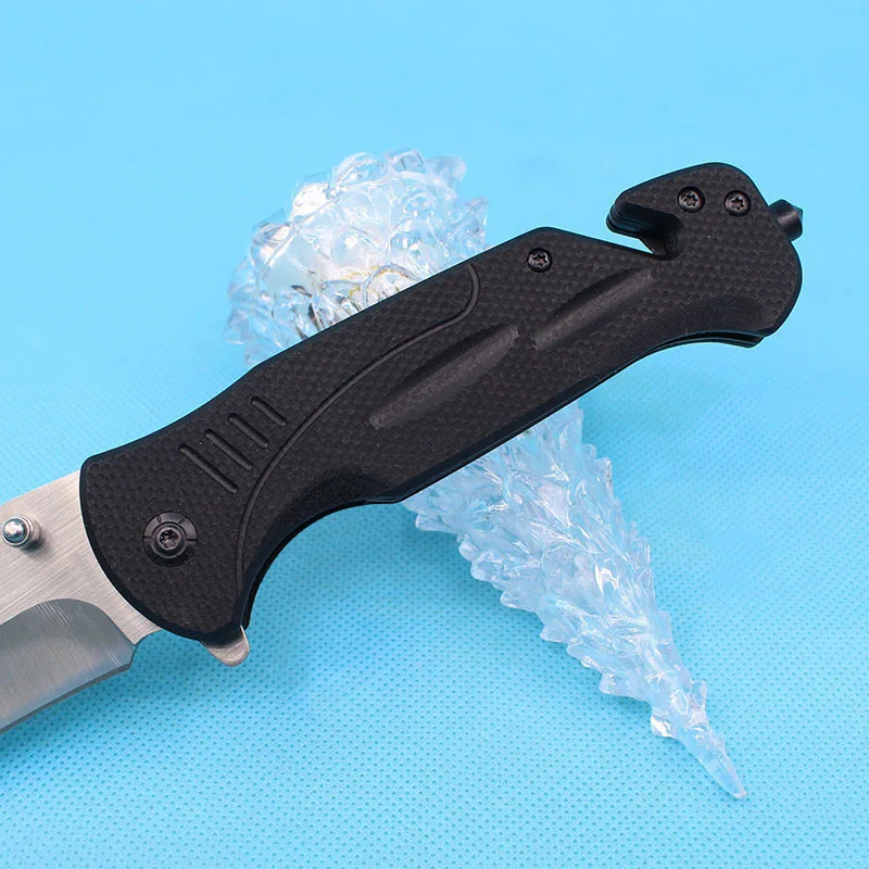 Складной нож Freewolf H0154 тактический карманный клинок из стали 440с с атласной