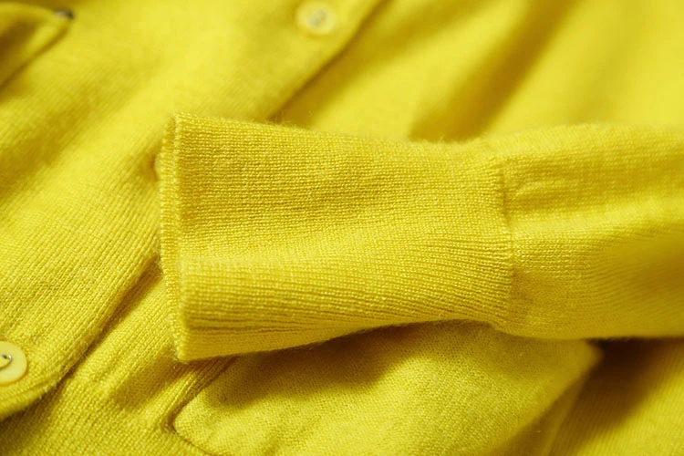 Кардиган женский демисезонный с круглым вырезом и карманами 5 цветов |