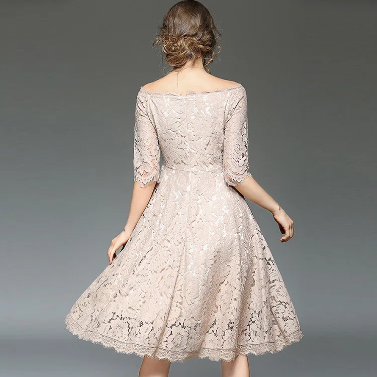 Весенне летние вечерние платья 2018 Новое однотонное ТРАПЕЦИЕВИДНОЕ сексуальное