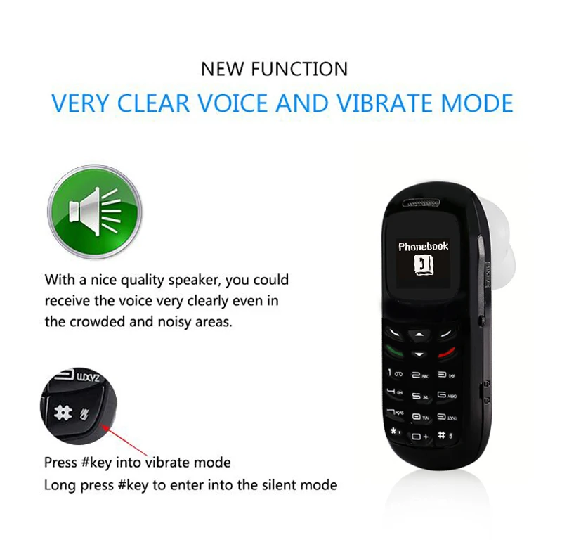 BM70 Волшебная звуковая стерео bluetooth-гарнитура наушники BT dialer GT star BM50 белый список карманный мобильный телефон мини мобильный телефон