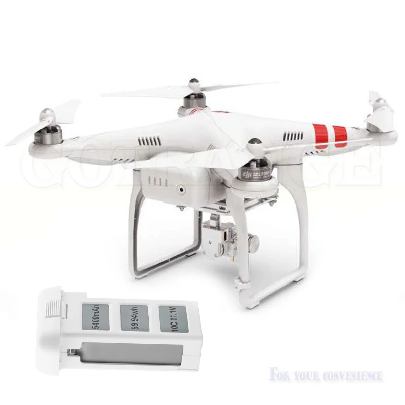 Лидер продаж литий полимерный аккумулятор 5400 мАч dji phantom2 батарея для DJI Phantom 2 Vision +