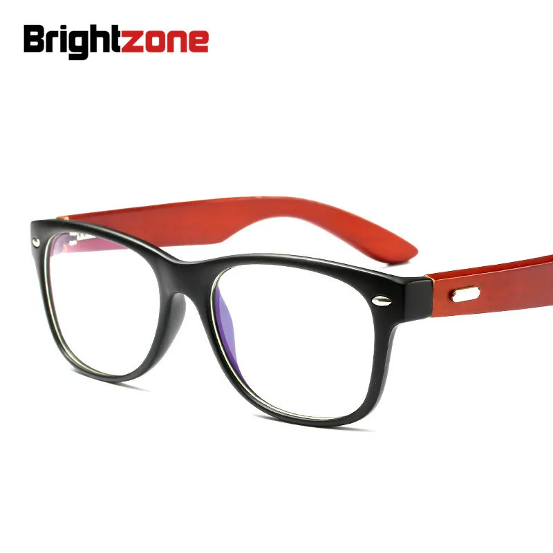 Лидер продаж Brightzone винтажные трендовые бамбуковые деревянные полные оправы для
