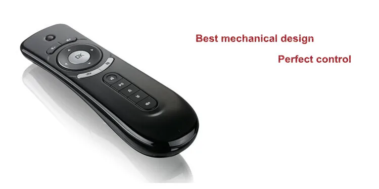 T2 дистанционное управление гироскоп Мини Fly Air mouse 2 4G беспроводной приемник для 3D