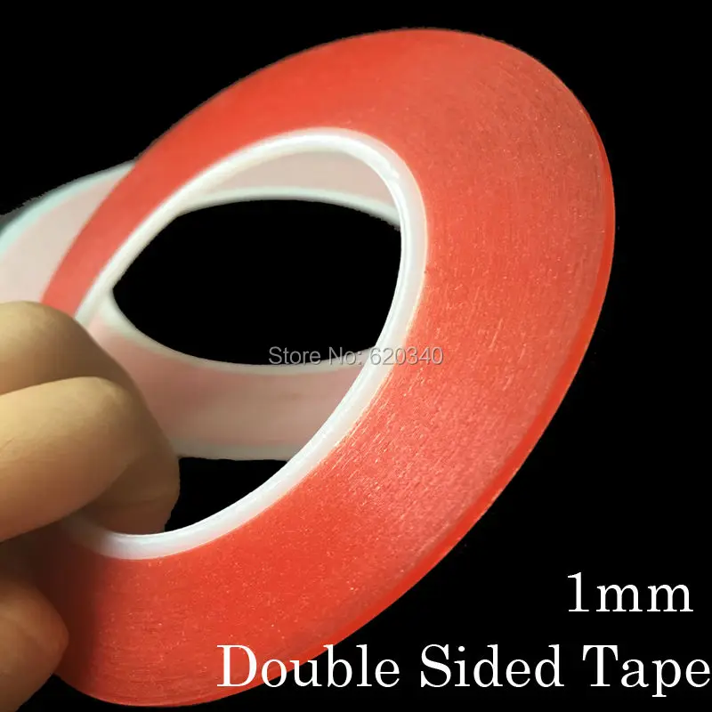 2 шт./лот крепкий 1 мм х 25 м акриловый Скотч на выбор двусторонний скотч для iphone