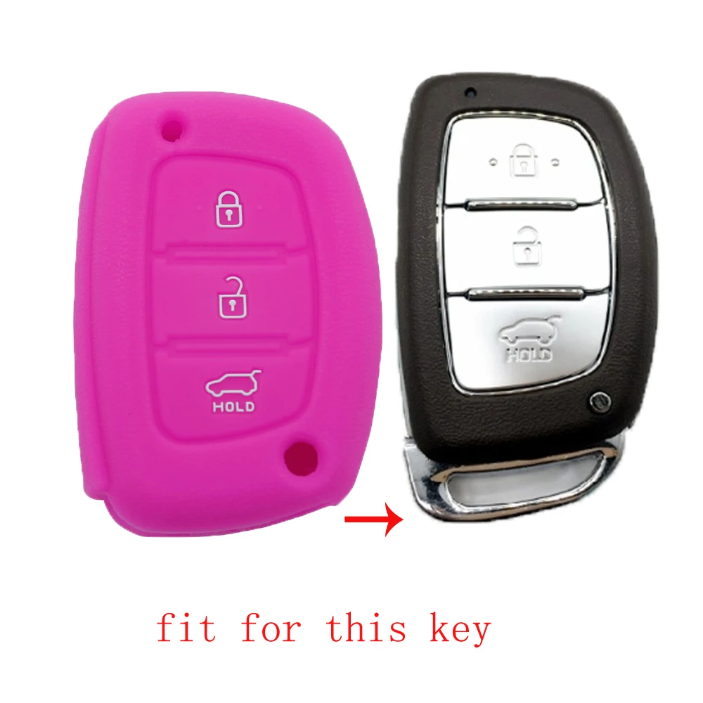 Купить 2 отправить один силиконовый чехол для ключей от машины ключница hyundai Elantra