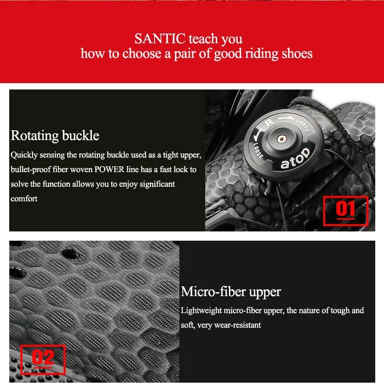 Santic Mtb обувь легкая подошва дышащая Pu ткань замок Велоспорт Горная Дорога Спорт для прогулок верховой езды на велосипеде обувь аксессуары