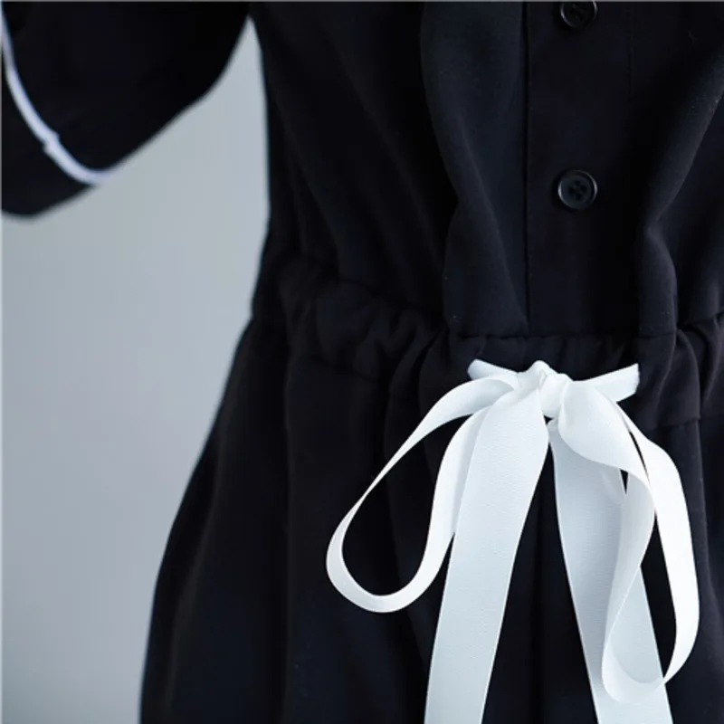 

#4011 Spring Summer Elastic O-neck And Off The Shoulder Jumpsuit Women Black Short Sleeve Slim Full Length Jumpsuits Lady Casual