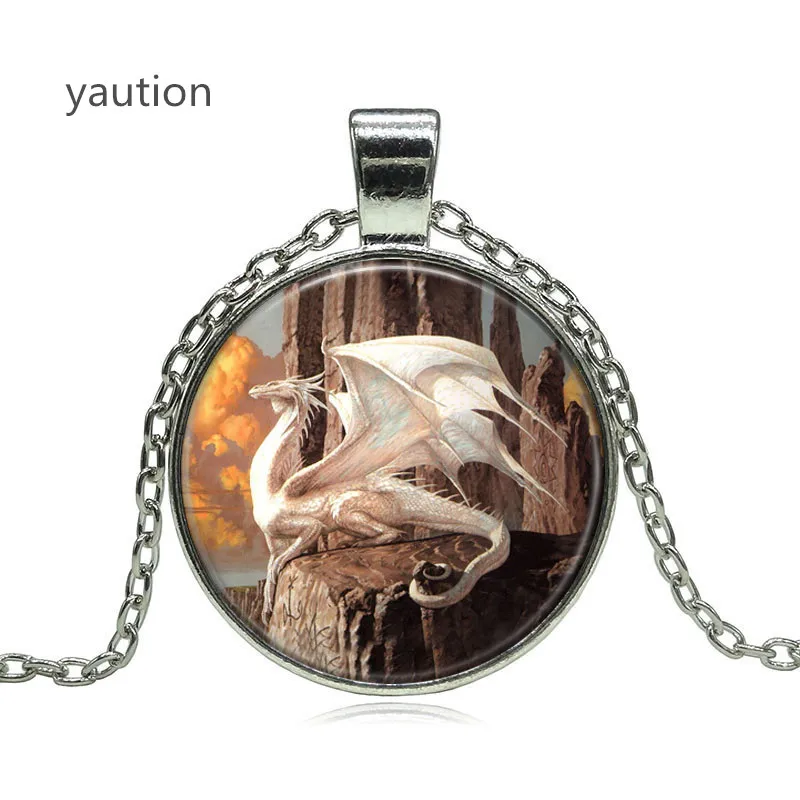 Ожерелье с подвеской в виде дракона 3 цвета|fashion statement necklace|statement necklacechain necklace |