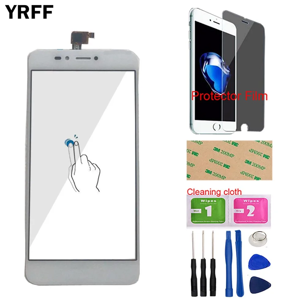 Переднее стекло YRFF для мобильного сенсорного экрана 5 дюйма Wiko U Pulse сенсорный