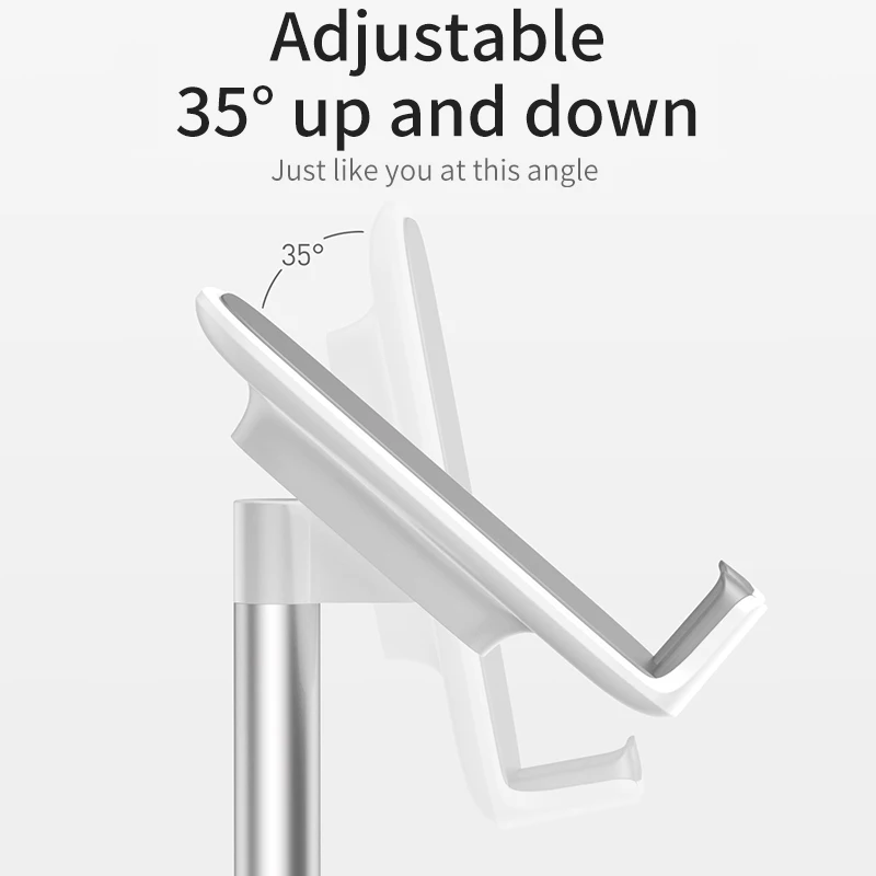 Baseus обновленный регулируемый держатель для телефона не скользит стабильный стол