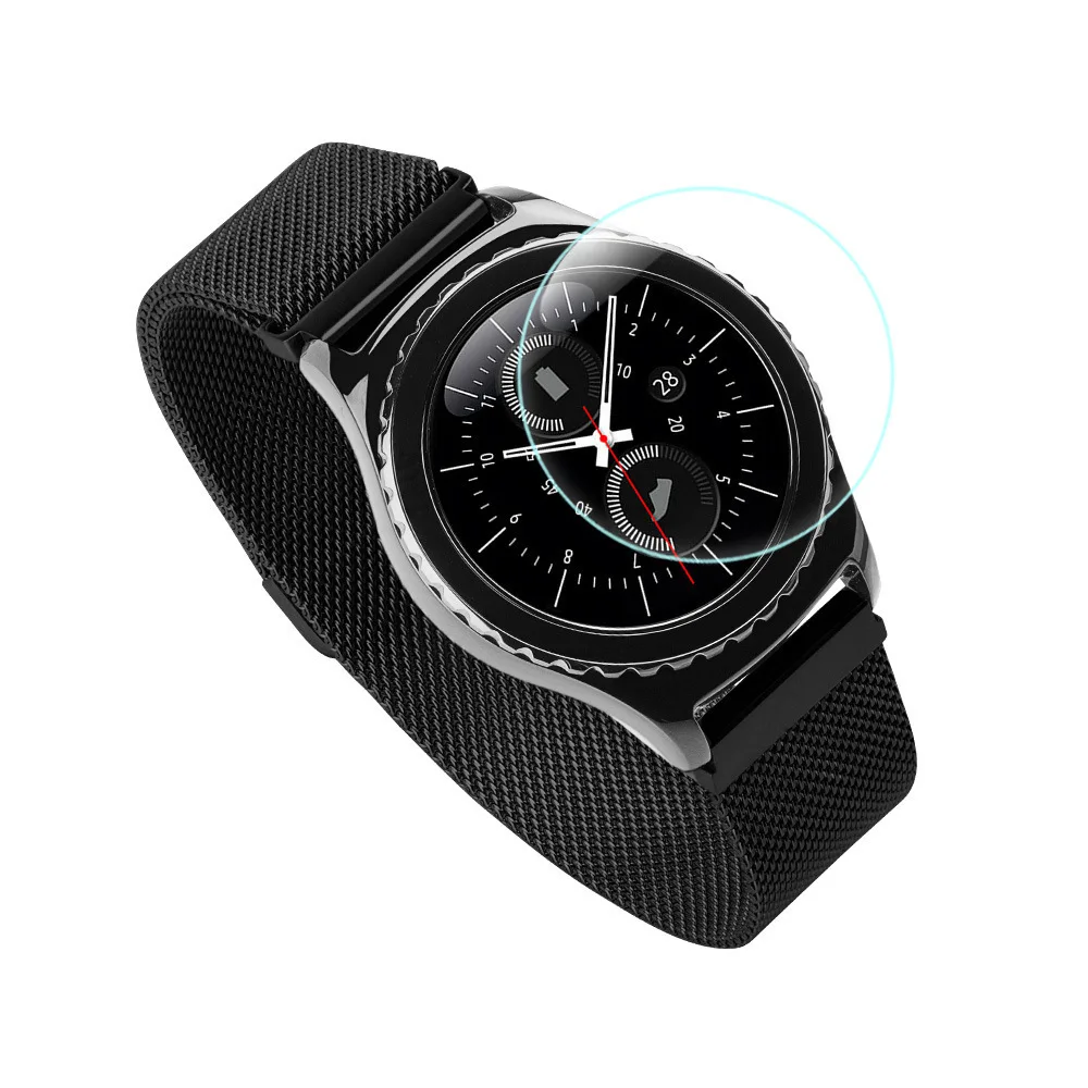 Пленка из закаленного стекла vochoon 500 шт 9H 0,26 мм для Apple Watch 42 мм 38 мм Защитная пленка для samsung watch gear S2 S3