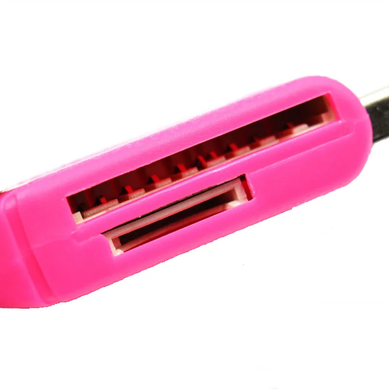 Larryjoe 2 в 1 USB OTG кардридер Универсальный Micro TF/SD удлинитель для телефона переходник |